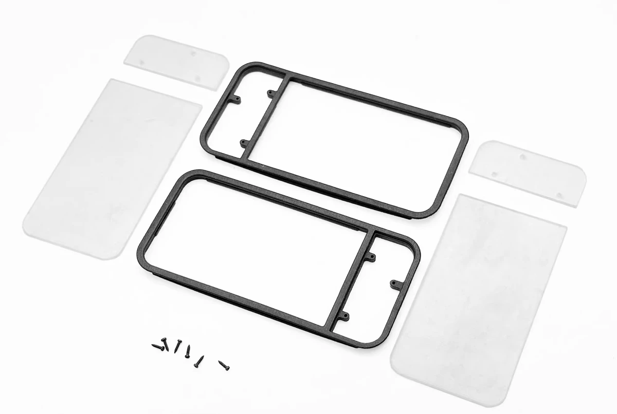 

Side Window fit RC4WD Cruiser fj40 body accessories for 1/10 scale RC Crawler Car toys Upgrade part