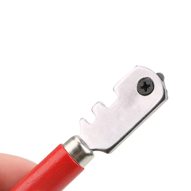 Wooden Handle 130mm For Hand Tool Diamond Tipped Professional Glass Tile Cutter Window Craft 1Pcs Portable Glass Cutter