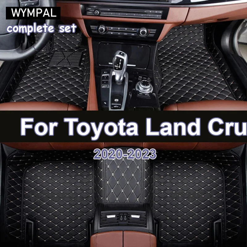 

Car Floor Mats For Toyota Land Cruiser Rando-Kurūzā LandCruiser 1999~2007 5seat Car Mats Luxury Carpets Tapetes Car Accessories