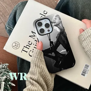 N-Nirvanas Rock Band Phone Case Film Shell for iPhone 16 15 14 13 12 11 Pro Max Plus 10ベストセールスナナケース-9