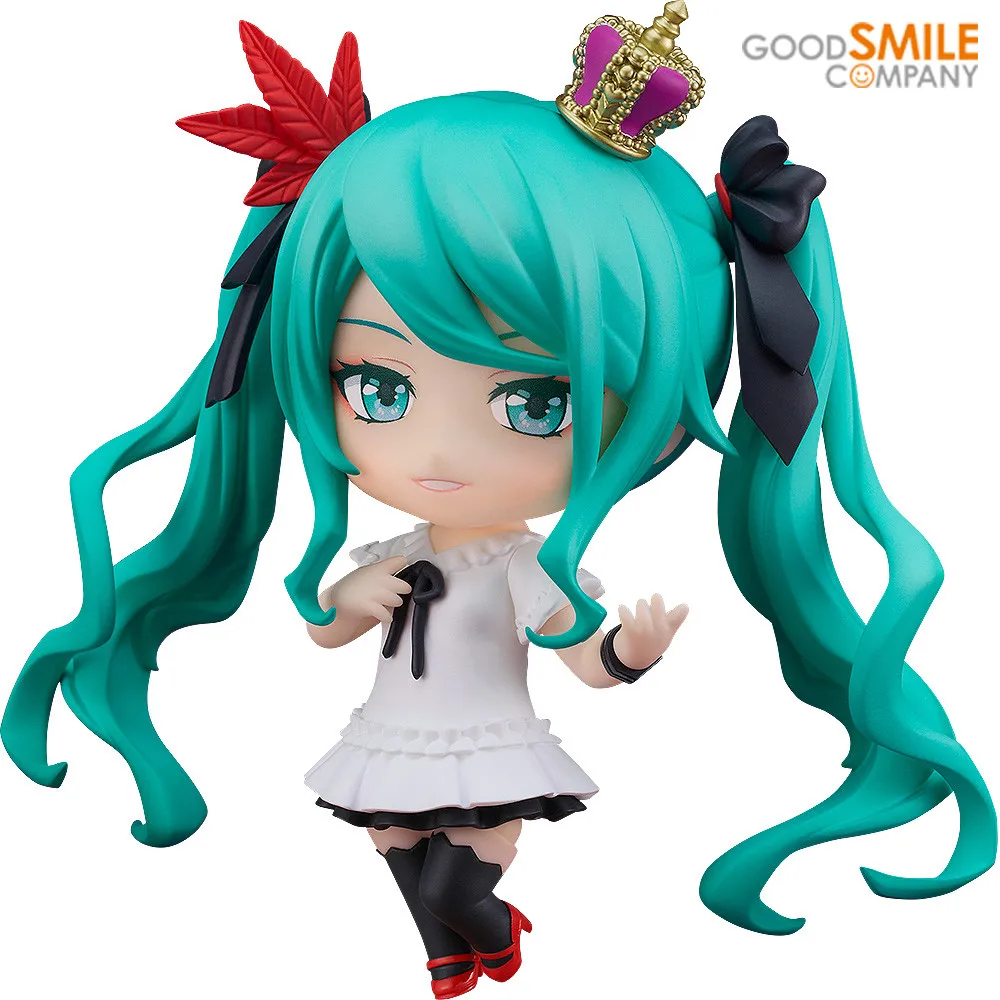 [In Stock] Original Good Smile Company Vocaloid Nendoroid 2430 Hatsune Miku World Is Mine 2024 Ver. 11Cm Action Figure