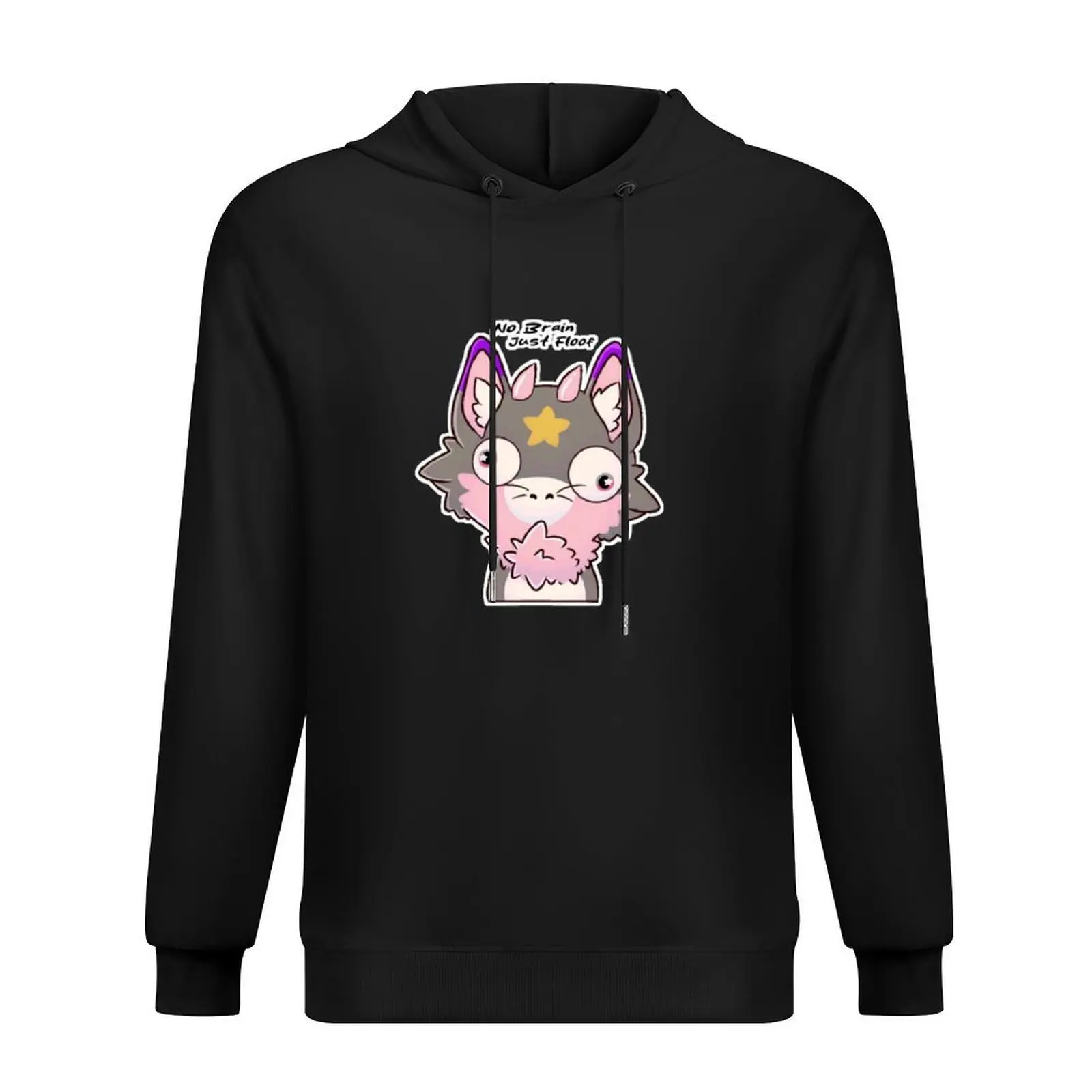 

No Brain, just Floof Hoodie hooded shirt men wear aesthetic clothing men clothing mens hoodies