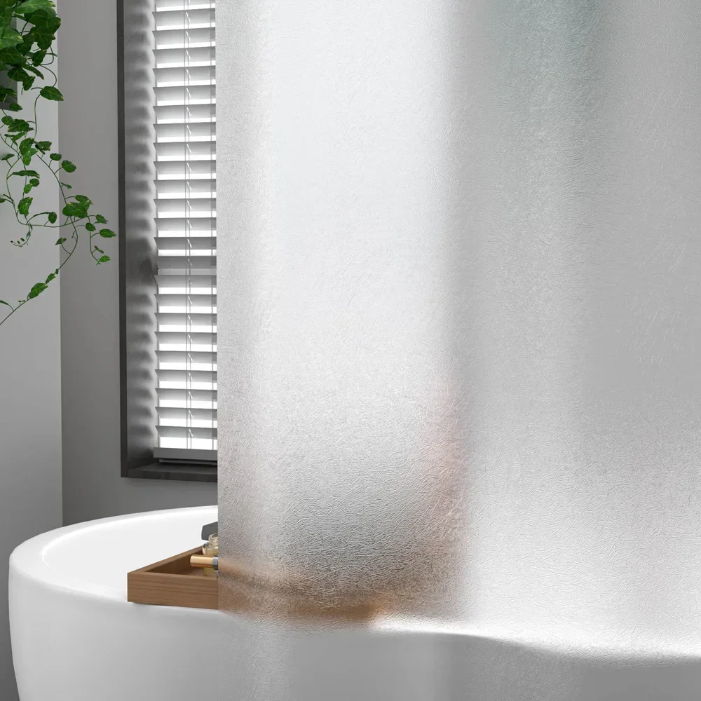 PEVA Silk Grain Shower Curtain Translucent Lining Waterproof Bathtub Bathing Cover Bathroom Bath Curtains Liner Home Decor