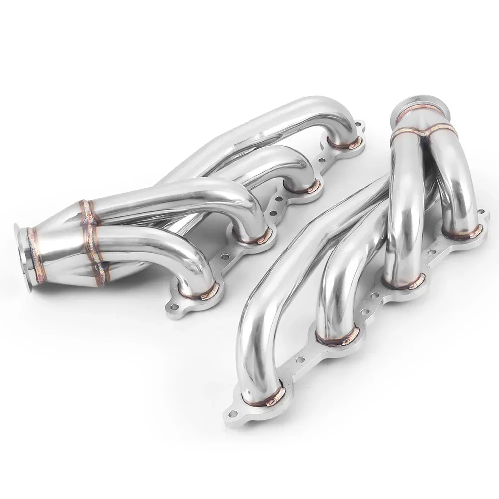 Performance Car Stainless Steel Exhaust Manifold Headers Stainless Steel Tube Header for Chevrolet C10 LS1 LS2 LS3 LS6！