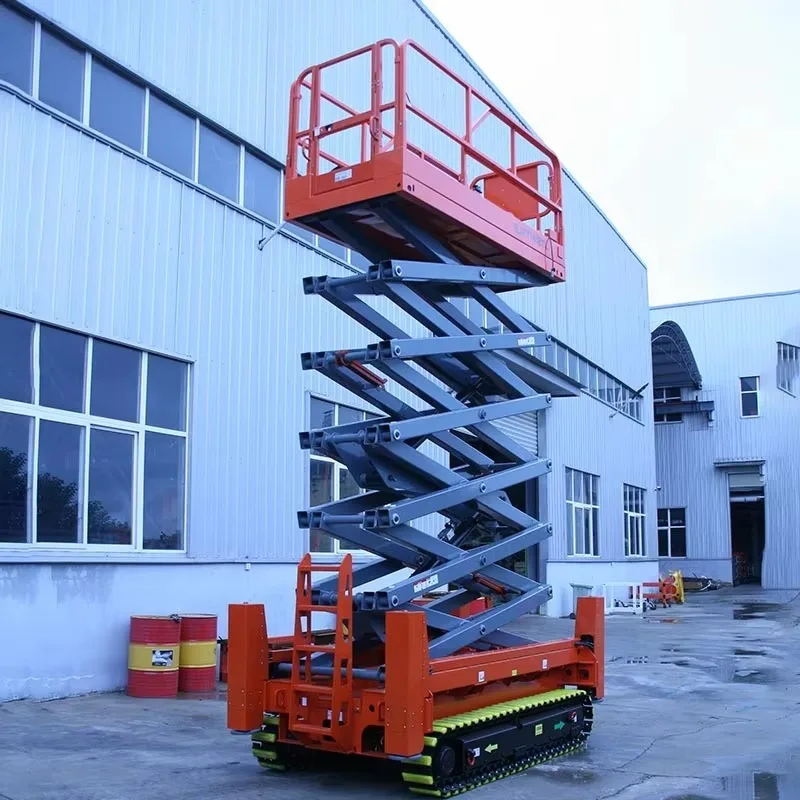 Electric Drive Mobile Lift Tables New Condition Legfork Platform Electric Motor Farm Industries Hand Motor Actuated