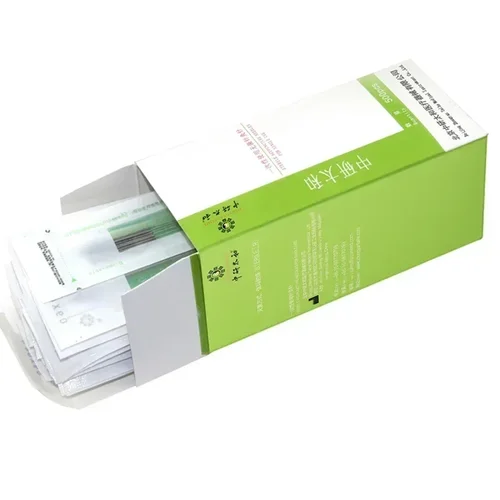 Imagen 2 del producto ZHONGYAN TAIHE 500/Caja Agujas de Acupuntura Agujero de Masaje de Belleza Estéril Desechable Afilado Acupuntura con Tubo 5 Años de Validez
