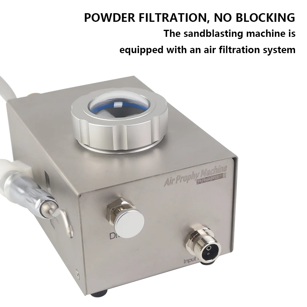Dental Cleaning Laboratory Sandblasting Teeth Whitening Cleaning Air Water Prophy Polishing Sandblasting Machine Cleaning