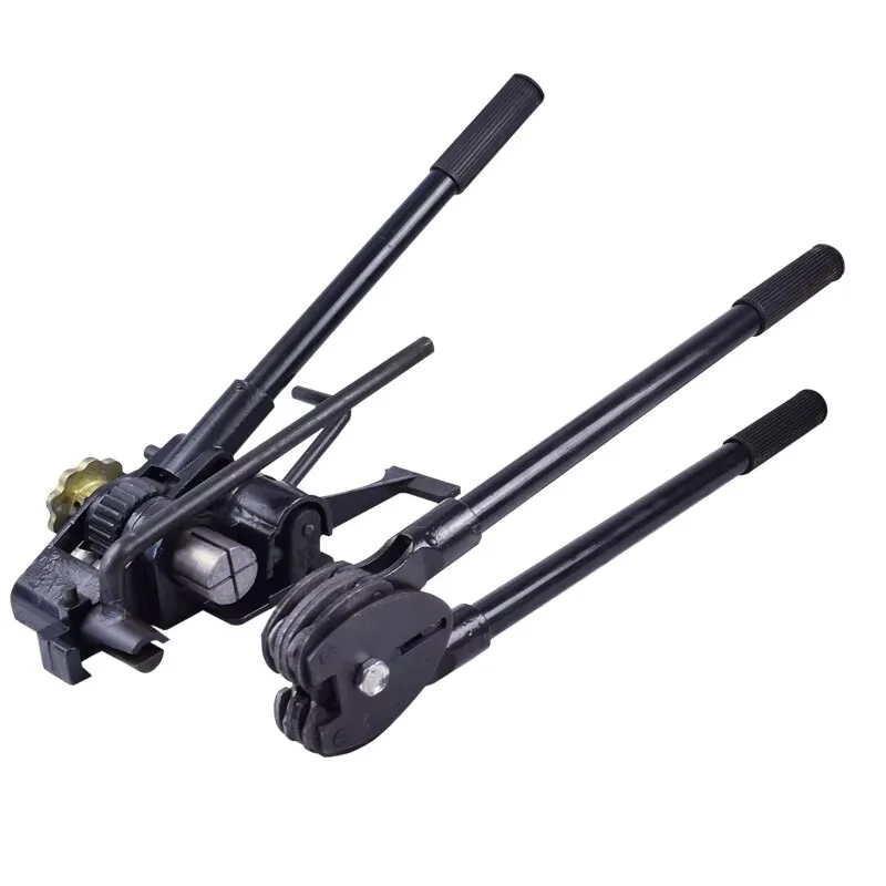 

Промышленный ручной инструмент для обвязки стальной лентой, черный, для упаковки