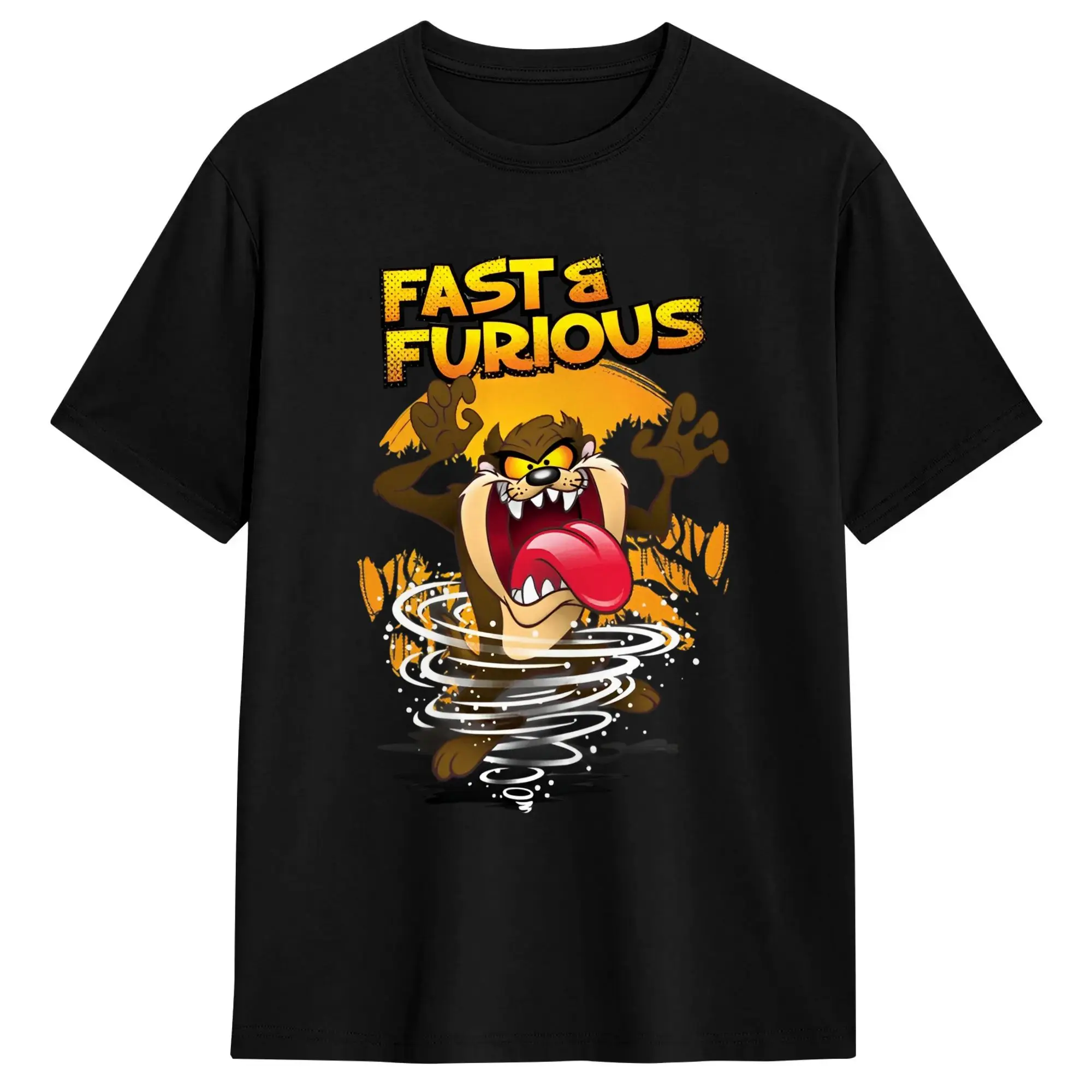 Men Women's Spaces Jams Fast Furious T Shirts Tazs Cotton Clothes Novelty Short Sleeve Round Collar Tees Gift Idea T-Shirt - view 2