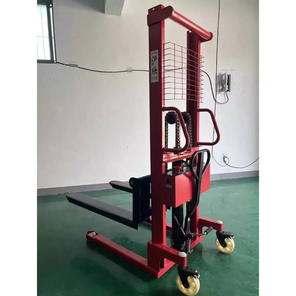 Forklift with flashlight and lifting function