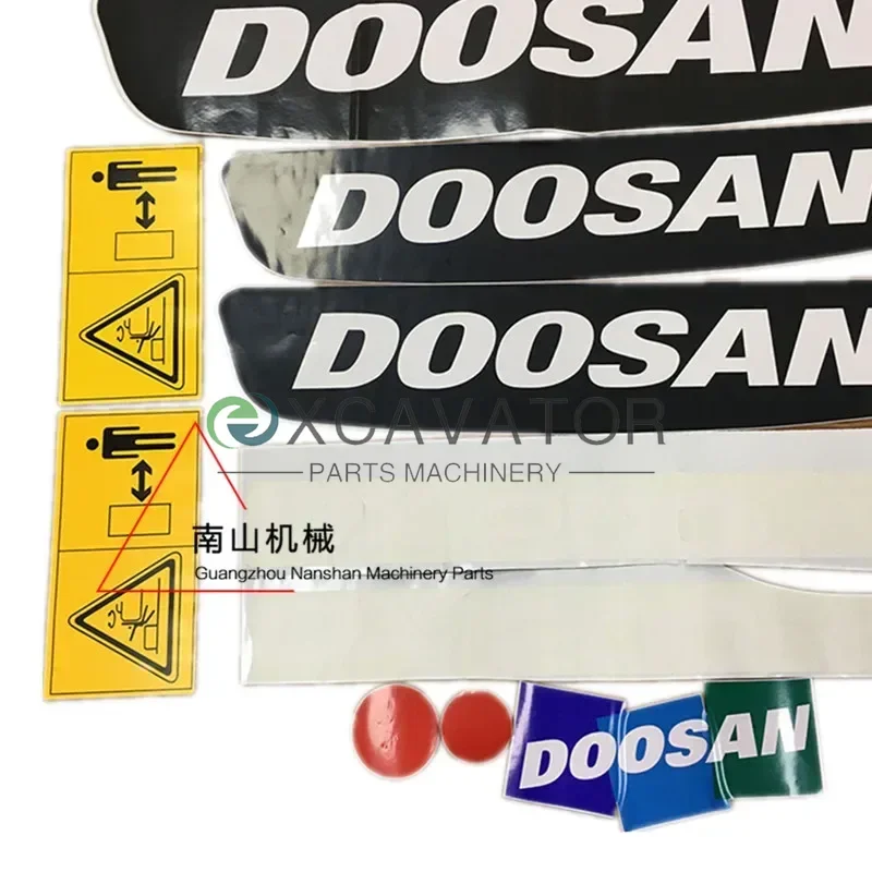 Excavator For Doosan DX60 DX75 DX80 DX150 DX260 DX300 DX350 DX380 Whole Car Sticker