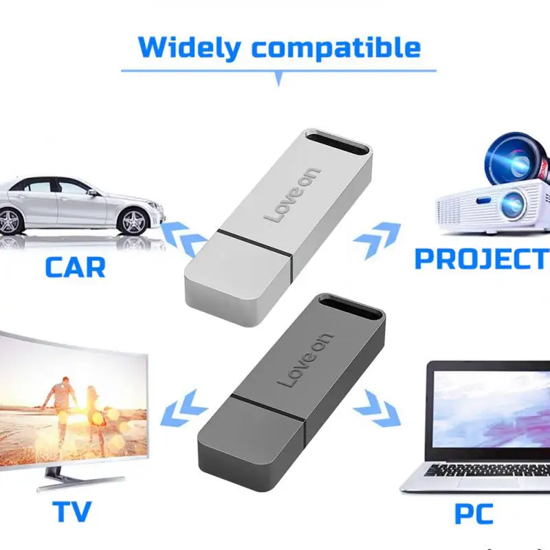 USB Flash Drives USB3.0 2TB Metal High Speed Pendrive 1TB 128GB Waterproof USB Memoria 256G Portable Drive Usb Flash Disk For PC