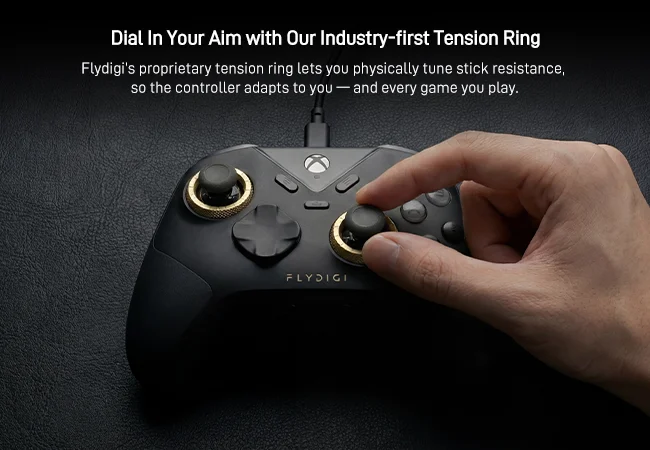 FLYDIGI VADER 5S Kabelgebundener Controller für XBOX Series X | S, XBOX One, Windows 10/11, FORCEFLEX Joysticks mit Einstellbarer Spannung – Detail 21