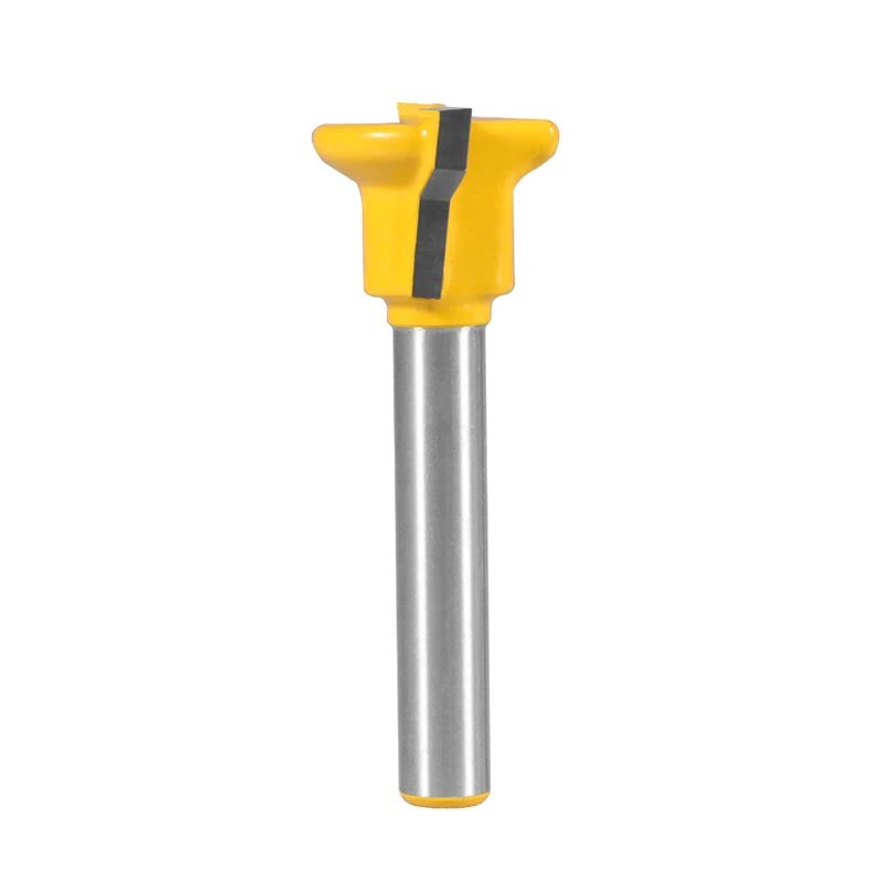 1PC 6MM 6.35MM Shank Drawer Lock Bit Router Bit Carbide Cutter Woodworking Milling Cutters for Wood Bit Face Mill End Mill