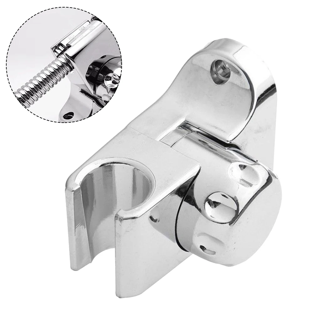 Soporte de ducha montado en la pared con tornillos, estante de repuesto, suministros de asiento, accesorios ABS, fijación de baño y baño