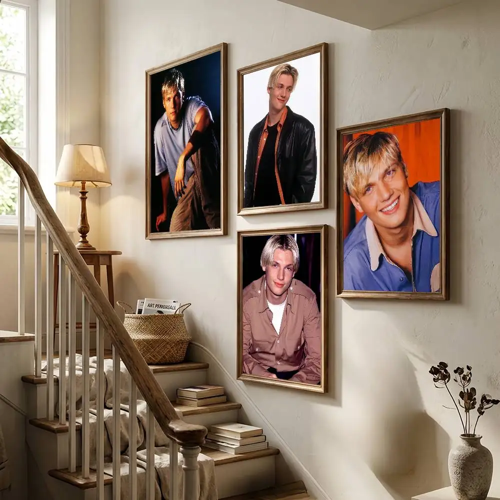 N-Nick Carter American Poster For Bedroom Gamer Room Decor Restaurant Wall Trendy Aesthetic Gift
