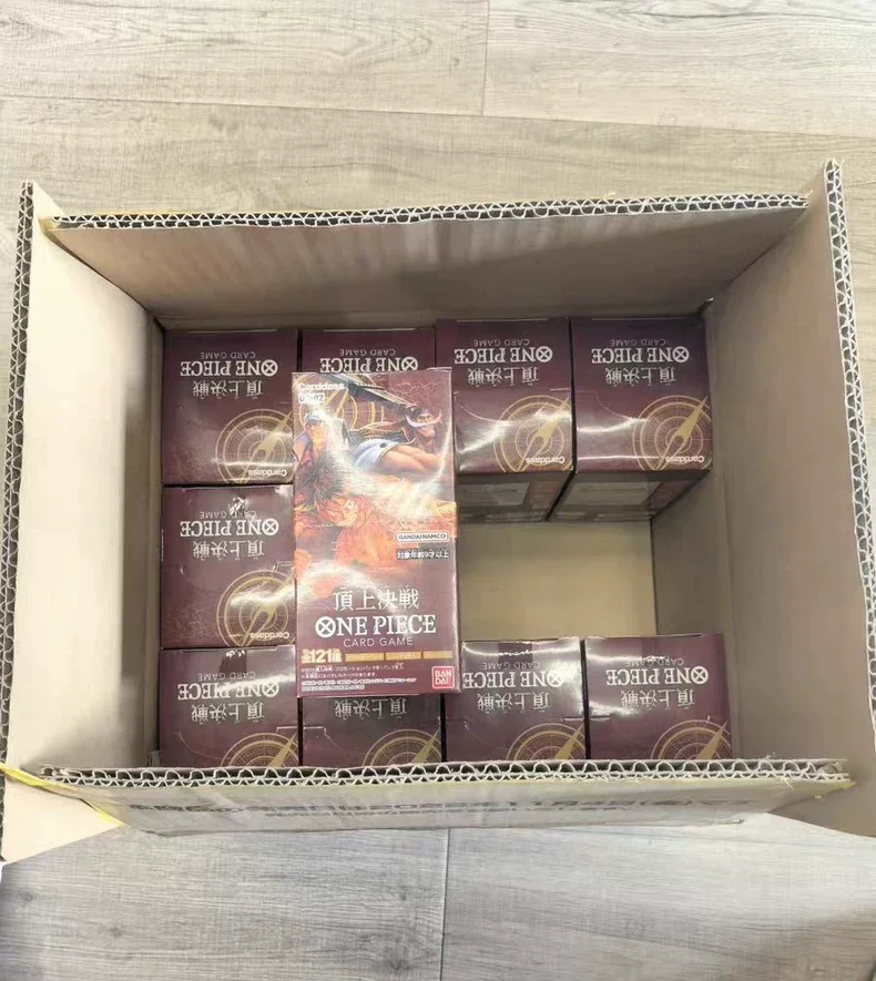 

Оригинальные коллекционные карты BANDAI One Piece Card OPCG OP06 TCG, японская версия OP-06, серия «Королевство заговоров», мультяшные игрушки, подарки