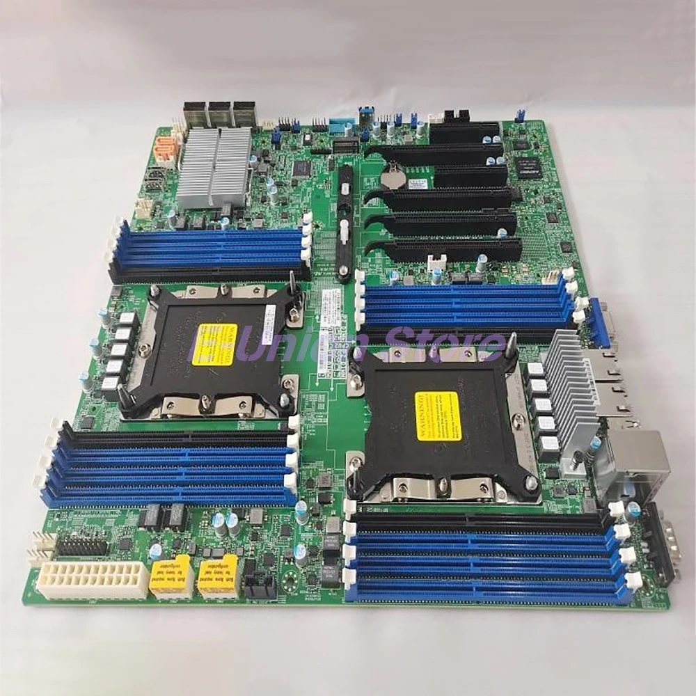 2-Channel LGA3647 DDR4 2xPCI-E 3.0 E-ATX Internal Ports E-ATX C621 Server Motherboard X11DPi-N