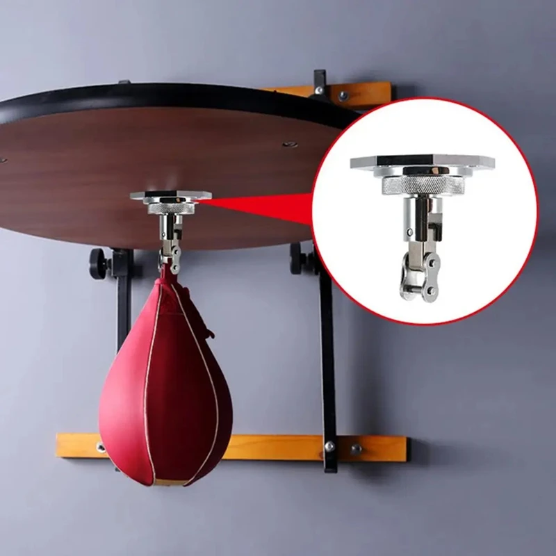 Speed Bag Swivel Heavy Duty, Metal Boxing Bag Swivel Swing Hangers Anti-Rust Punching Ball Mount Hardware Ceiling Hooks