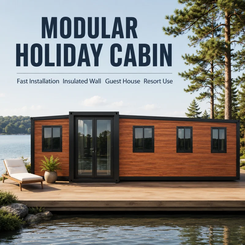 Portable Folding House Supplier Wholesale Expandable Modular Building With Easy Assembly And Smart Space