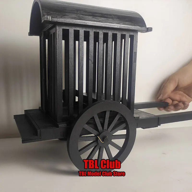 

In Stock 1/12 Scale Ancient Carriage Prison Cart Mobile Suit Gir Scene Miniature Prop For 6inch Soldier Action Figure Doll