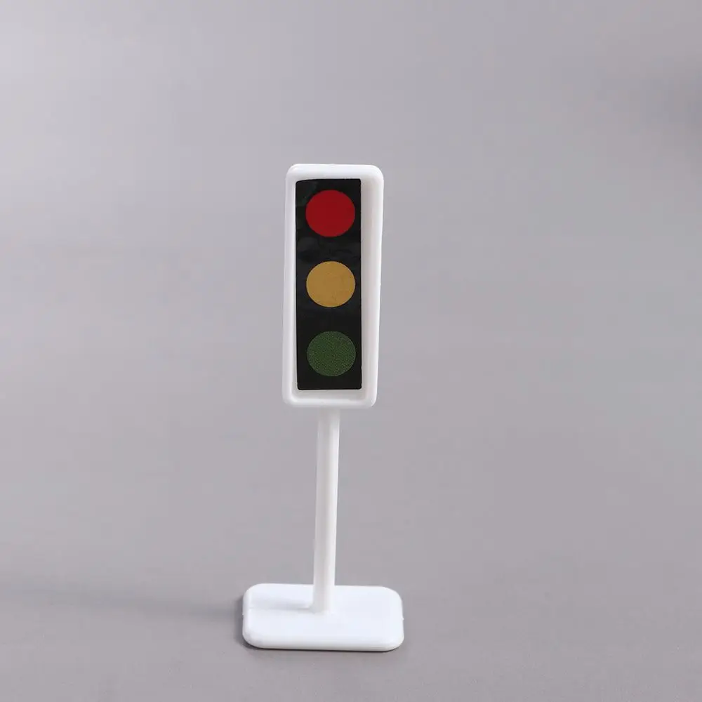 

15Pcs/Set Model Traffic Signs Mini Traffic Signs Model City Traffic Road Block Mini Plastics for