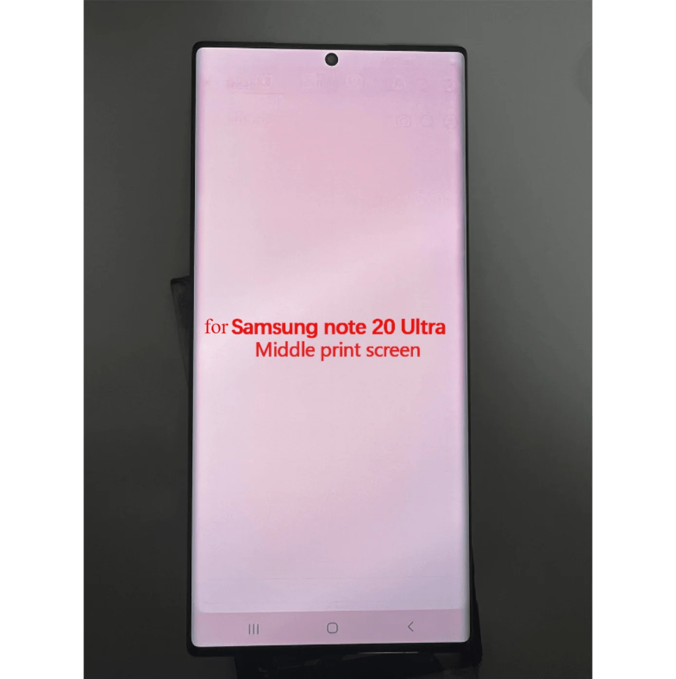 With Dot Line Burn For Samsung Galaxy Note 20 Ultra LCD SM-N986F N985B N985 Display Screen Digitizer Assembly Replacement Parts