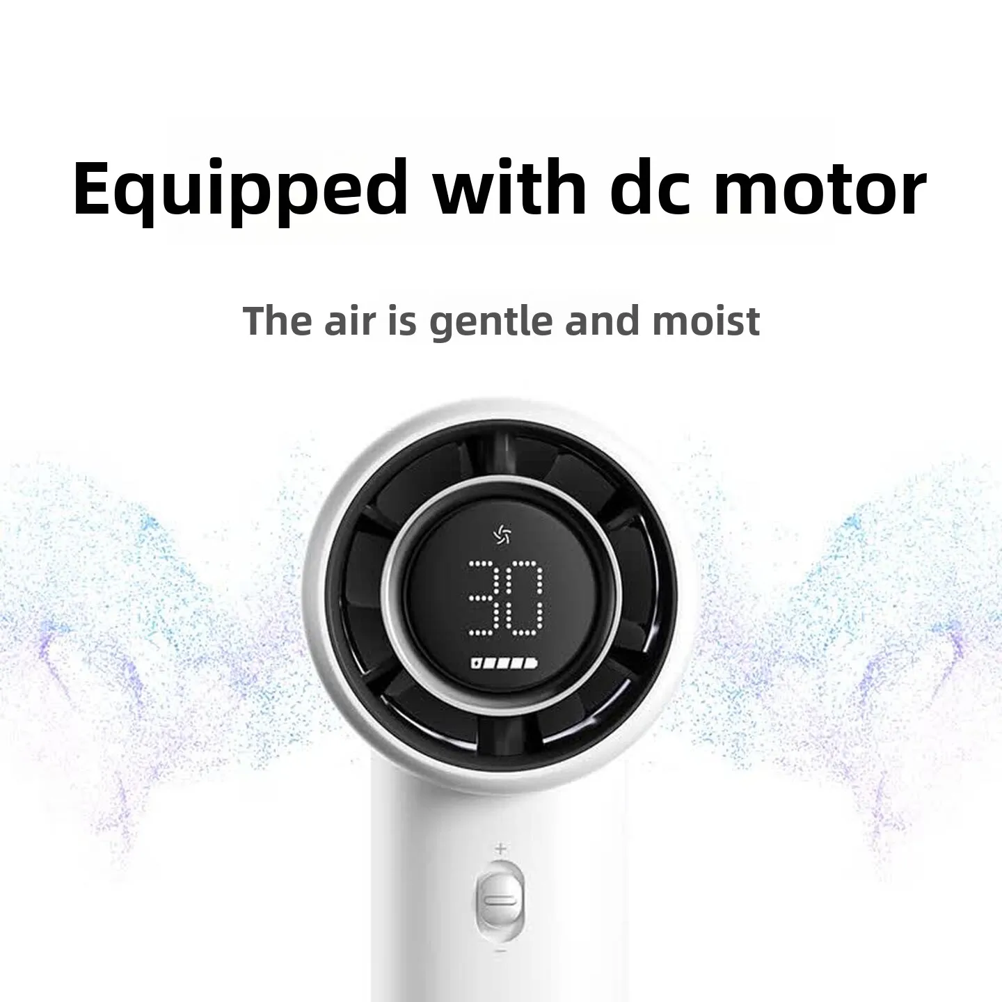 Mijia Rechargeable Portable Neckband Mini Handheld Fan DC Inverter Outdoor Fan 40 Hour Long Battery 100 Speed Settings