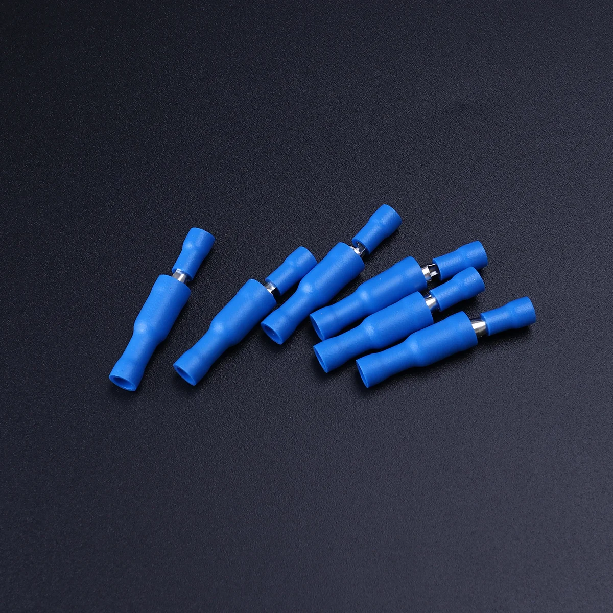 

100Pcs Insulated Bullet Terminals Connector Kit Male Female Quick Splice Wire Crimp Connectors Sealed Plastic Case for Marine