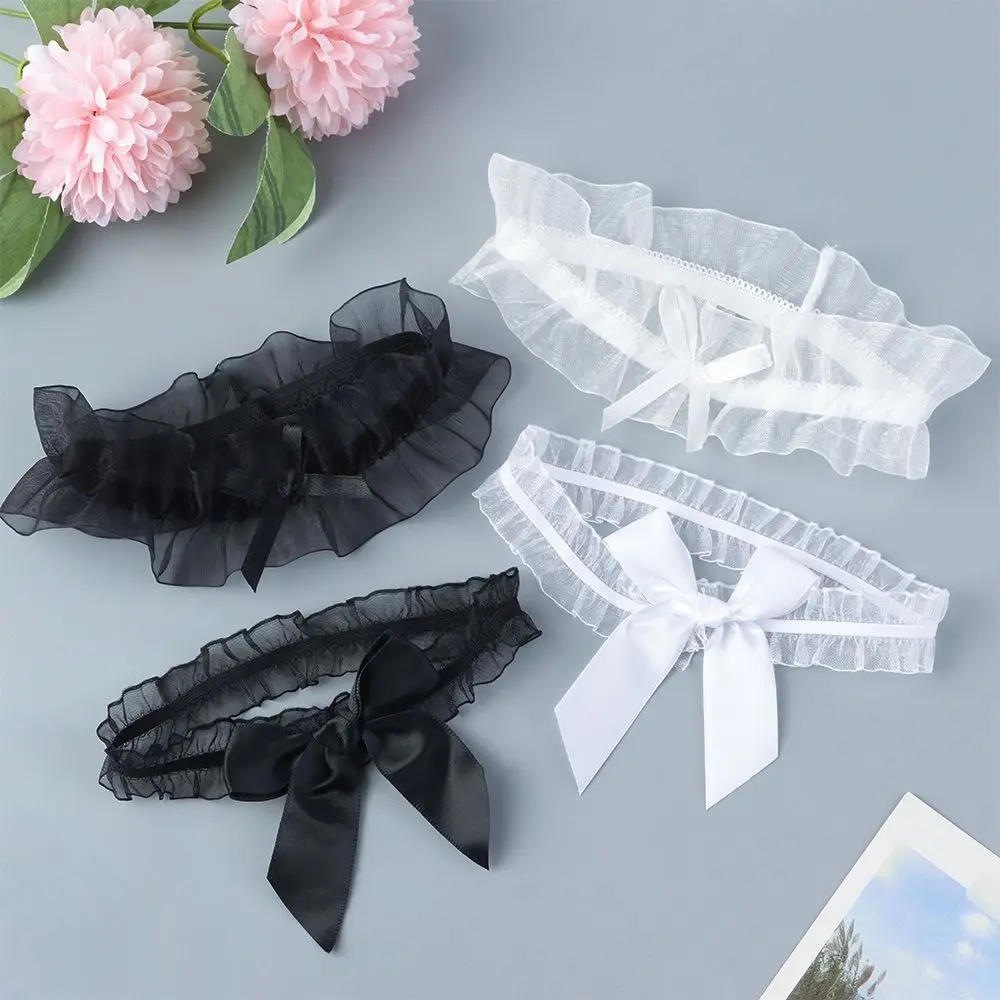 

1 шт., аксессуары для вечеринок, сексуальная мода, кружевное кольцо на бедро с бантом, кольцо на ногу, подвязка, свадебная подвязка на ногу, аксессуары для косплея