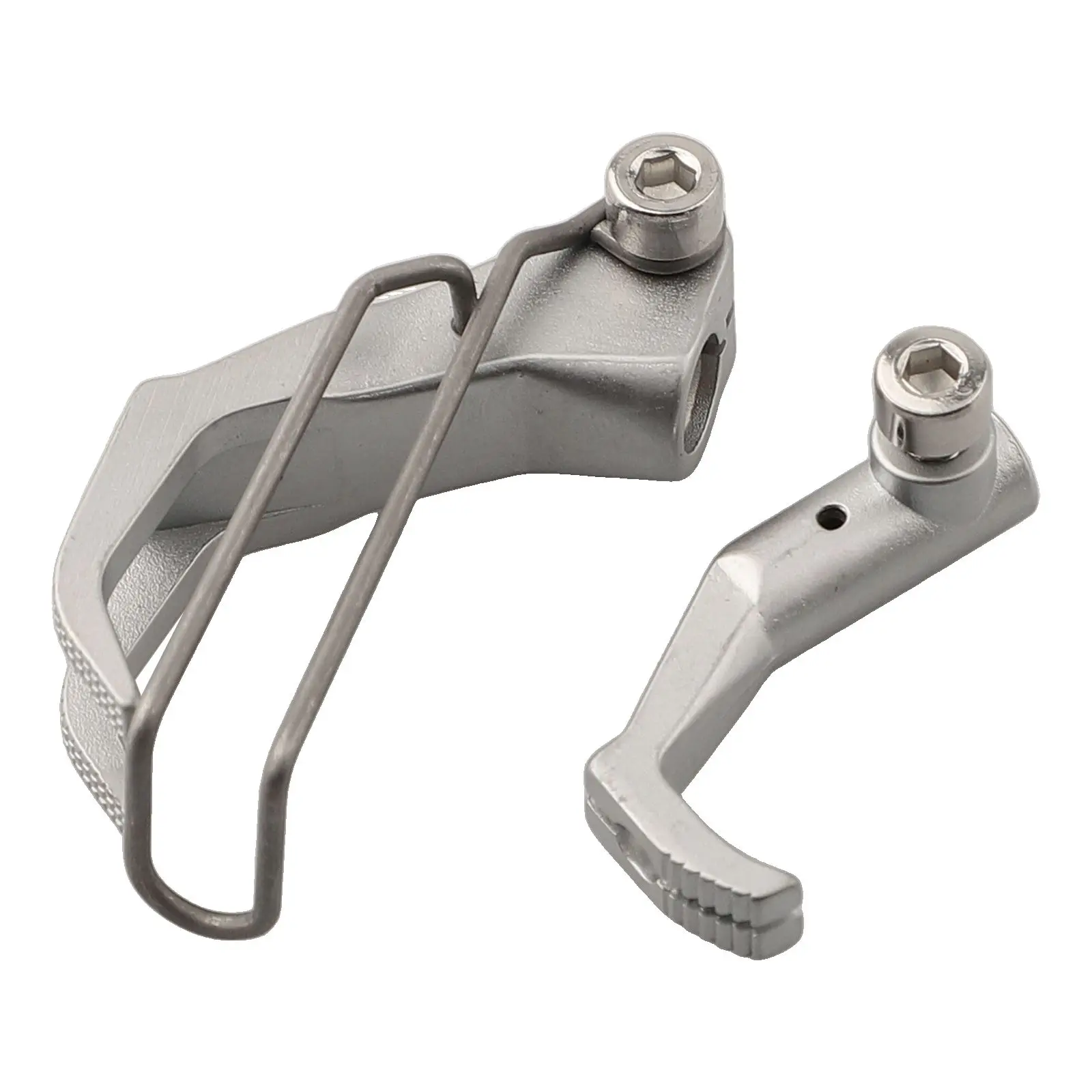 

Accessories Presser Foot Sewing Machine Silver Slim Standard 1 Set 12.4mm Width 367.467.767.867.1767 Double Toe