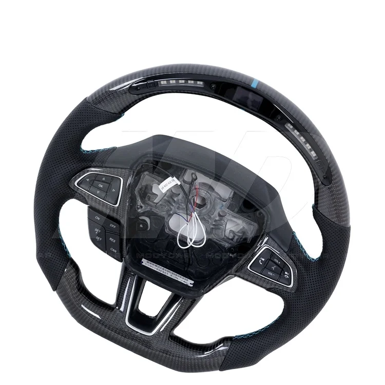 

Modycar Style Carbon Fiber Steering Wheel for 2012-2018 Ford Focus