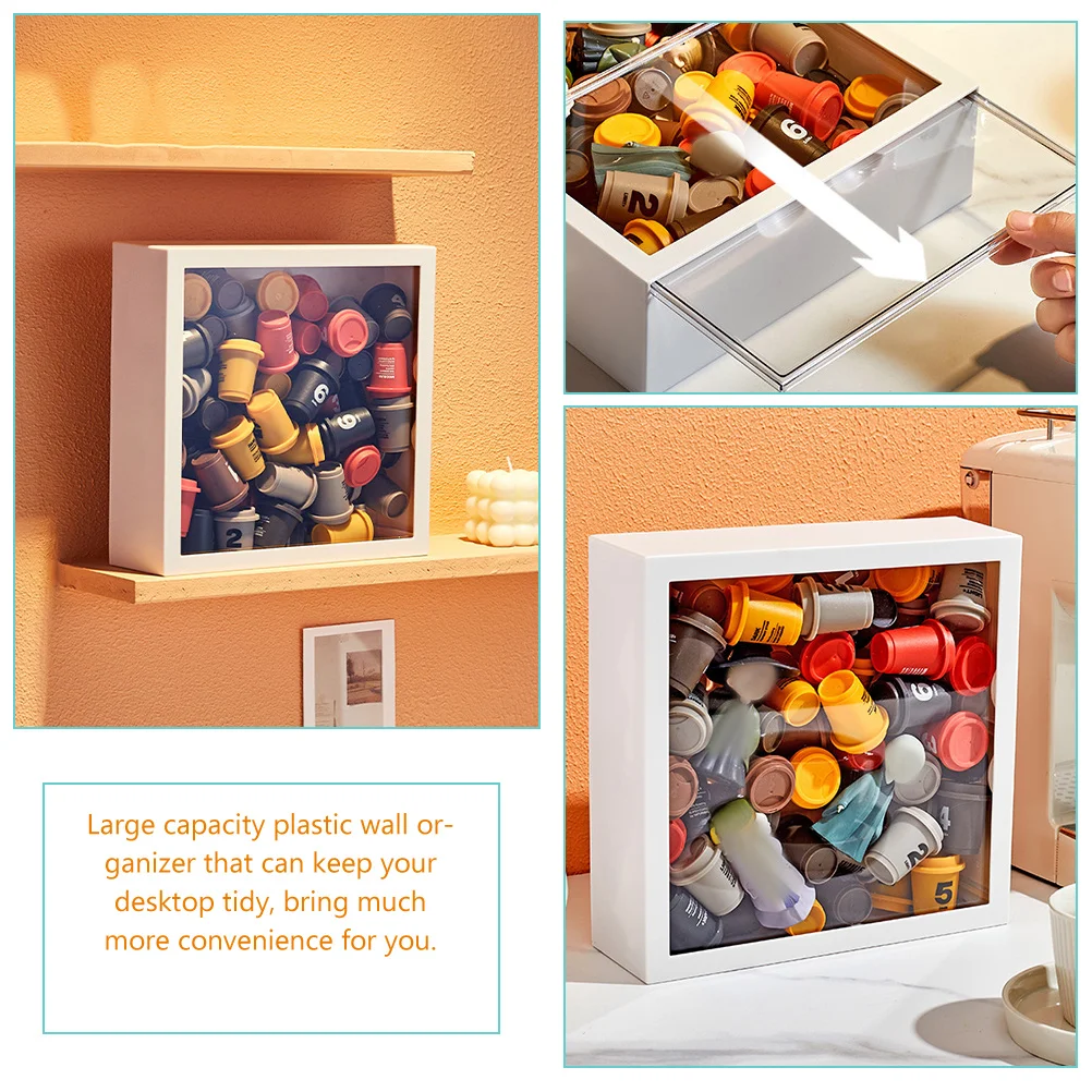 

Mount Display Case For Collectibles Figures Lightweight Plastic Showcase Storage Box Clear Wall Organizer Home Crafts