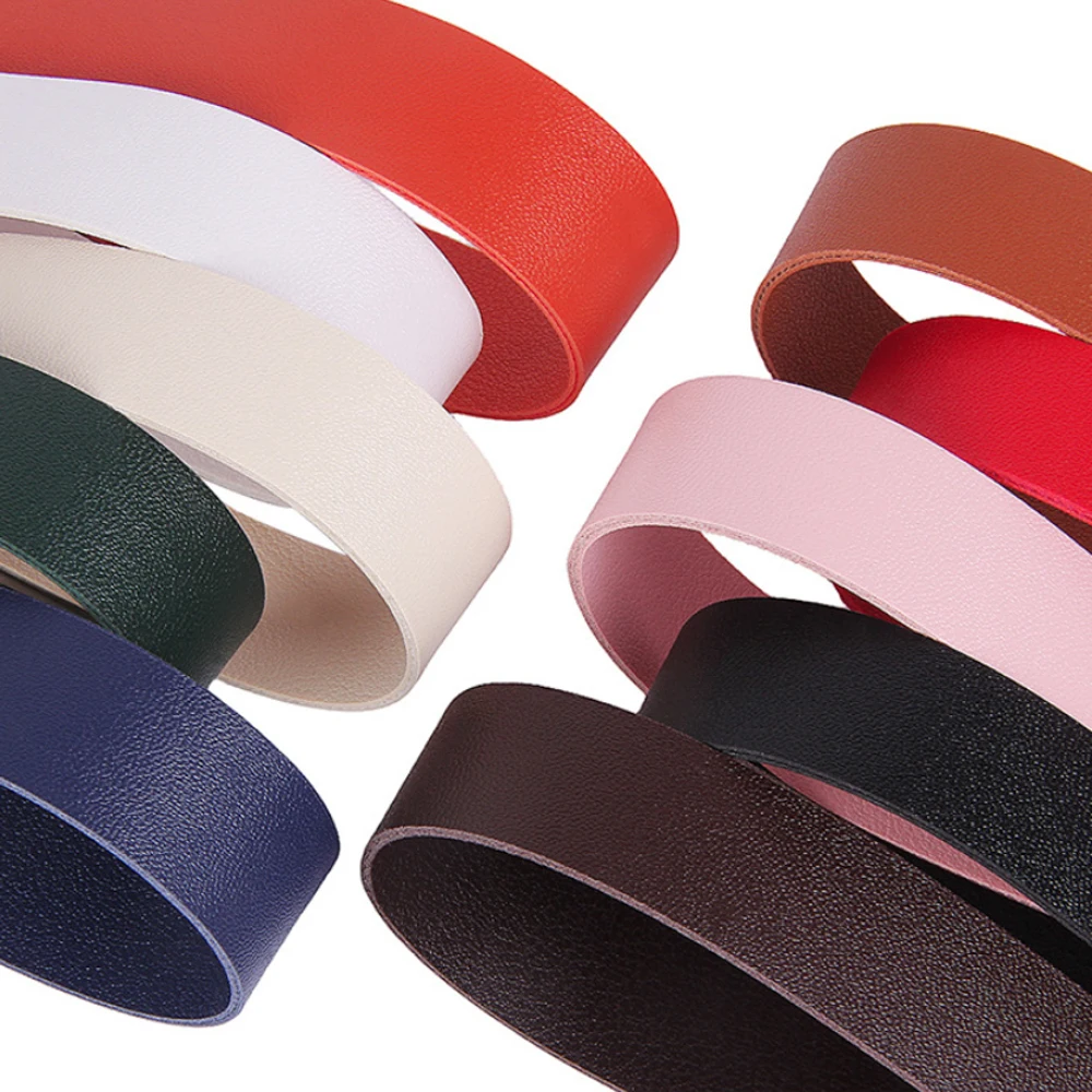 10-30 มม.2 เมตรที่มีสีสัน Faux ของแท้หนังเครื่องประดับเชือกลูกไม้เชือก DIY กระเป๋าสร้อยคอสร้อยข้อมือหา