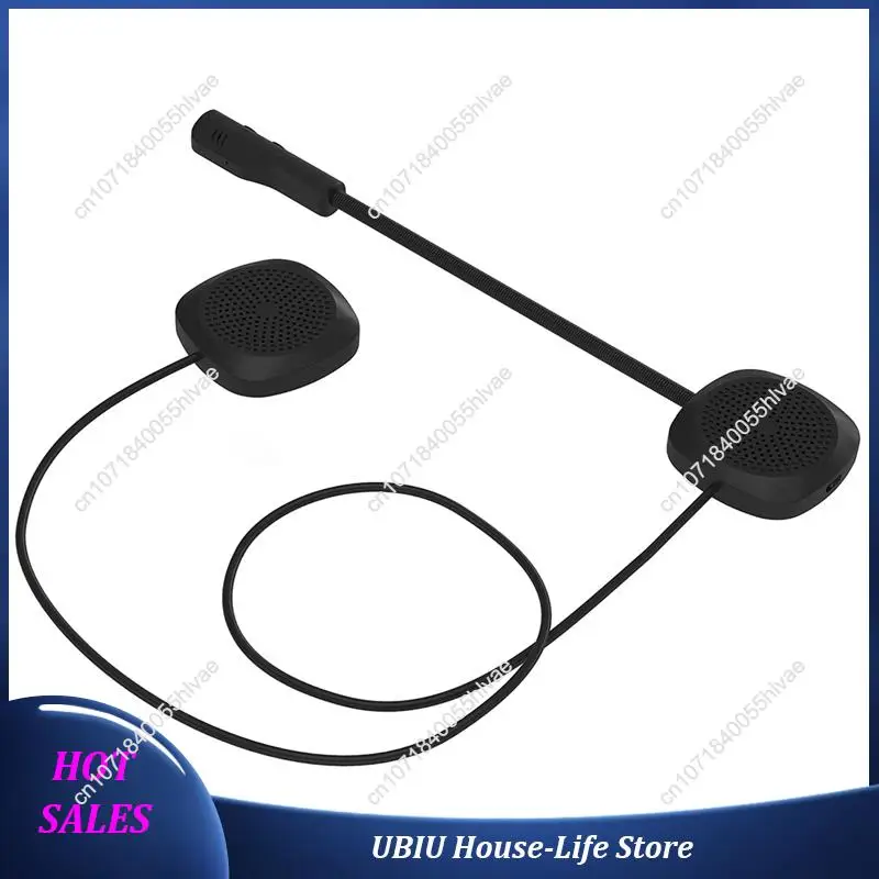 

Гарнитура для мотоциклетного шлема Bluetooth 5,0, стерео музыка, длительный срок службы батареи, автоматический ответ наcoming звонки, лучшие продажи