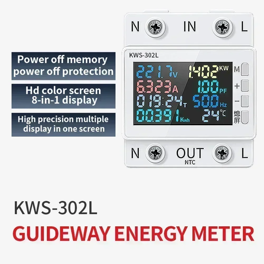 

Счетчик электроэнергии Счетчик заводской сборки Линии Частота Оренда отелей Квартира Функция обратного отсчета температуры