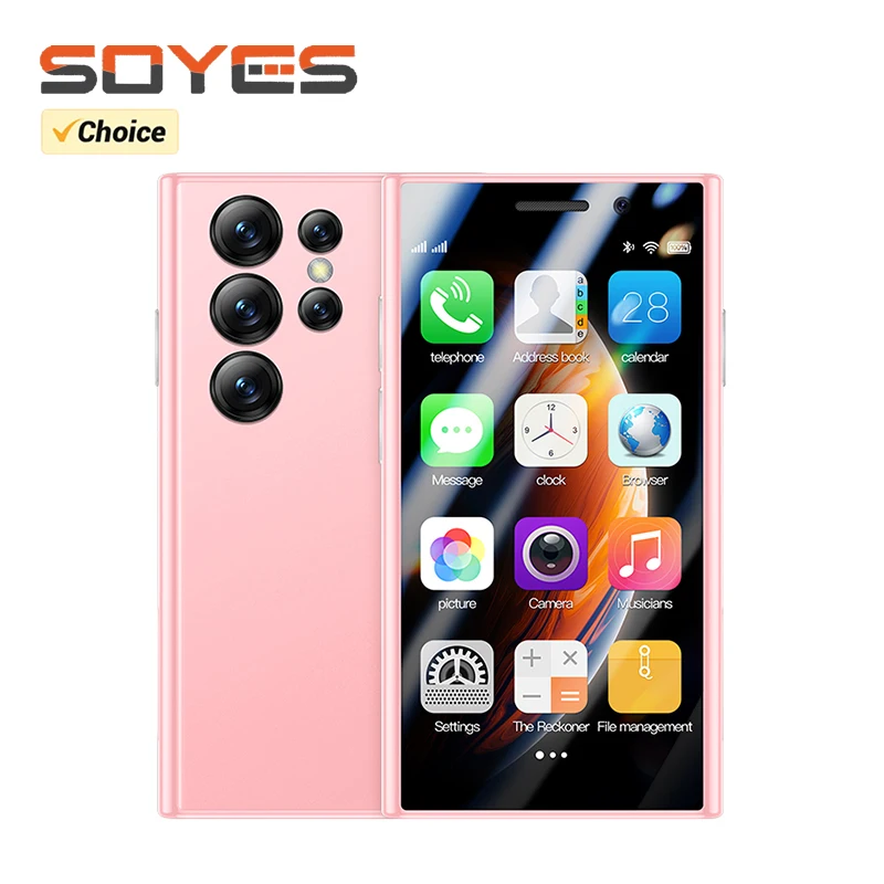 SOYES S23 Pro 4G Mini Smartphone 2GB RAM 16GB ROM Android9.0 Face ID 1950mAh 3.0in Small Mobile Phone