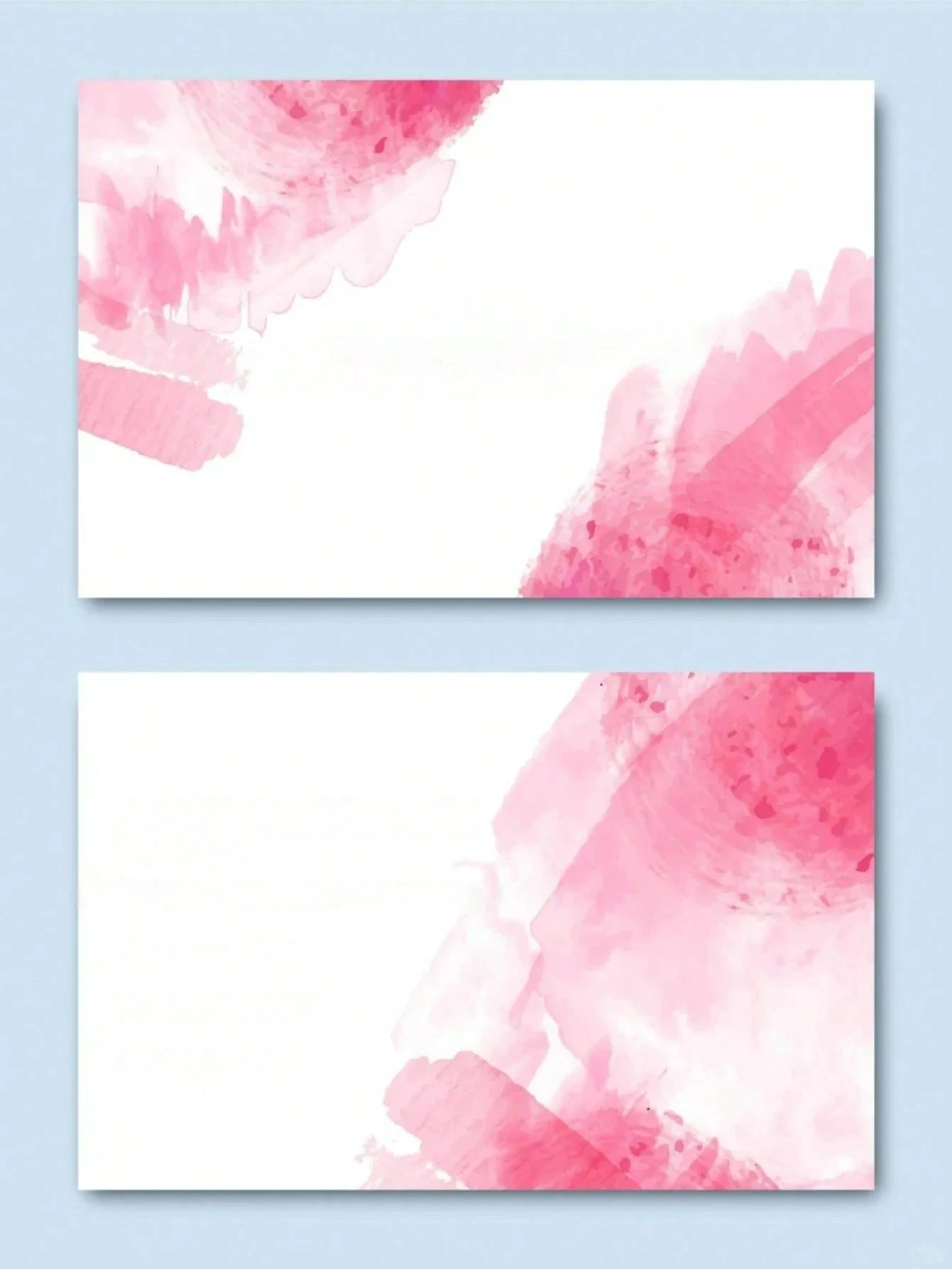 100 200 500 Pcs Pink Business Card Custom Double Sided Waterproof Laminated 300g Loyalty Card