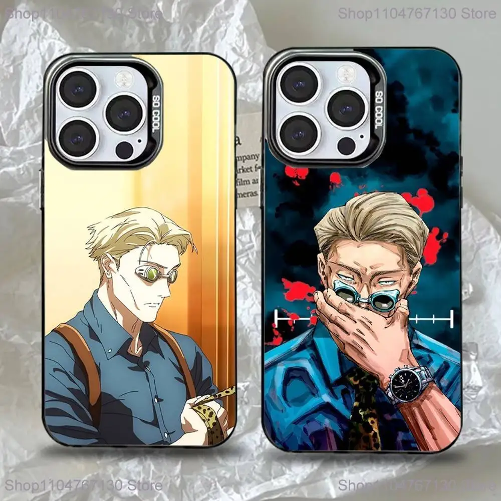 

Kento N-Nanami Phone Case For iPhone 16,15,14,13,12,11,Pro,Max,Plus,Mini,XS,SE Anti Fall Black Matte Hard Bumper