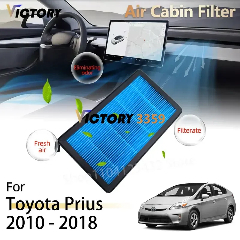 

Воздушный салонный фильтр для Toyota Prius XW30 30, детали 2010-2018 2017 2016 2014 2013, аксессуары 87139-02020 87139-YZZ08 87139-0D010