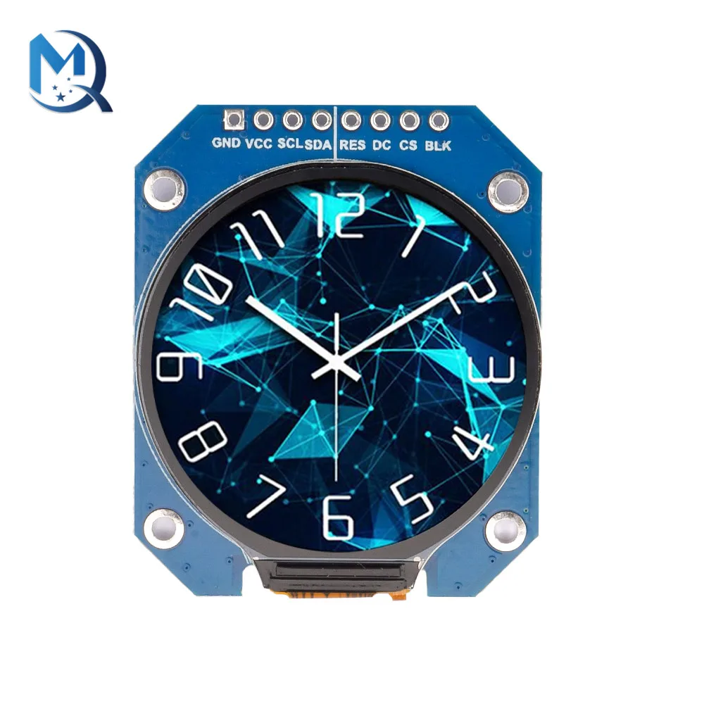 TFT Display 1.28 Inch TFT LCD Display Module Round RGB 240*240 GC9A01 Driver 4 Wire SPI Interface 240x240 PCB For Arduino