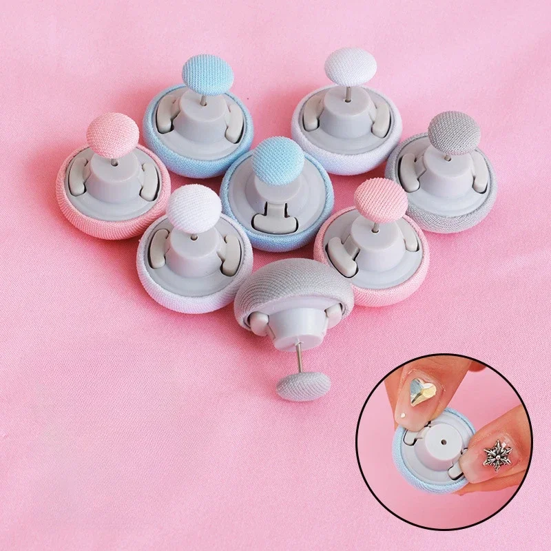 4pcs Mushroom Quilt Clips Macaron Pegs Duvet Sheet Cover Quilt Holder Slip-resistant Blanket Clothes Clips Home Organization