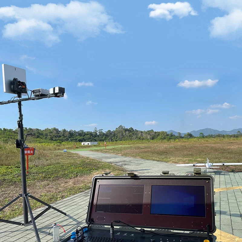 

VTOL Ground Control Station Joystick Flight Controller Dual Screen RC Remote Controller