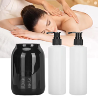 300ML Electric Massage Oil Warmer Digital Lotion Cream Heater With LED Display Bottle Dispenser For Home Pro Salon Spa Massage