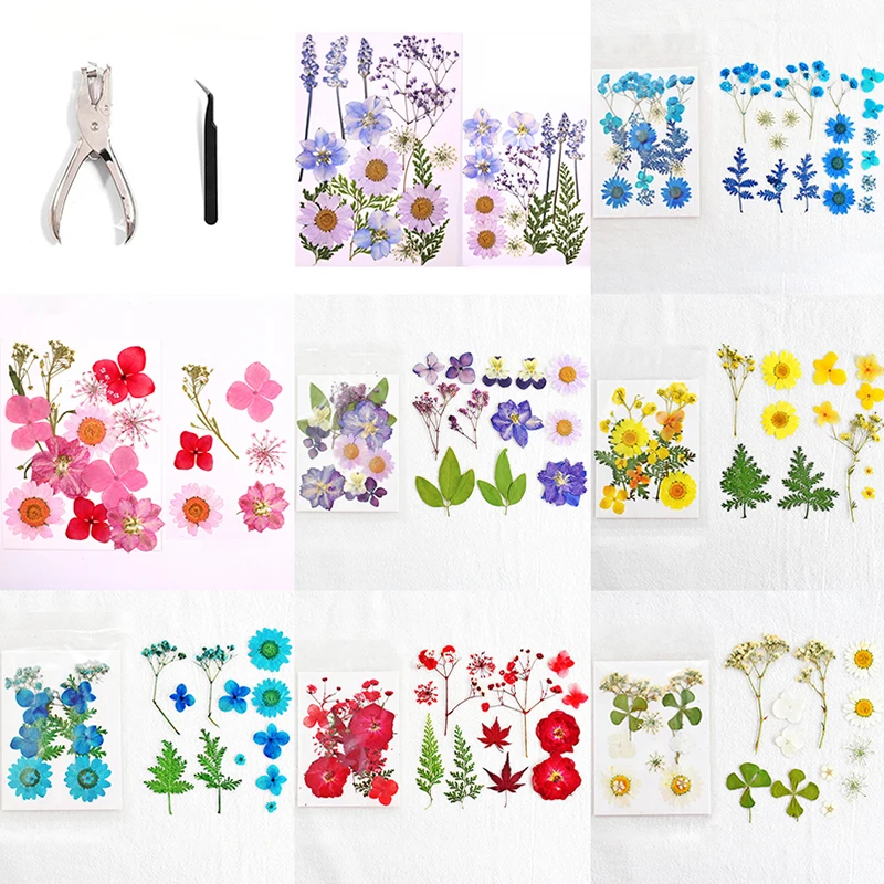 Creative PET Transparent Dried Flower Bookmarks Handmade Diy Small Bottle Embossed Material Package Homemade Plant Specimens