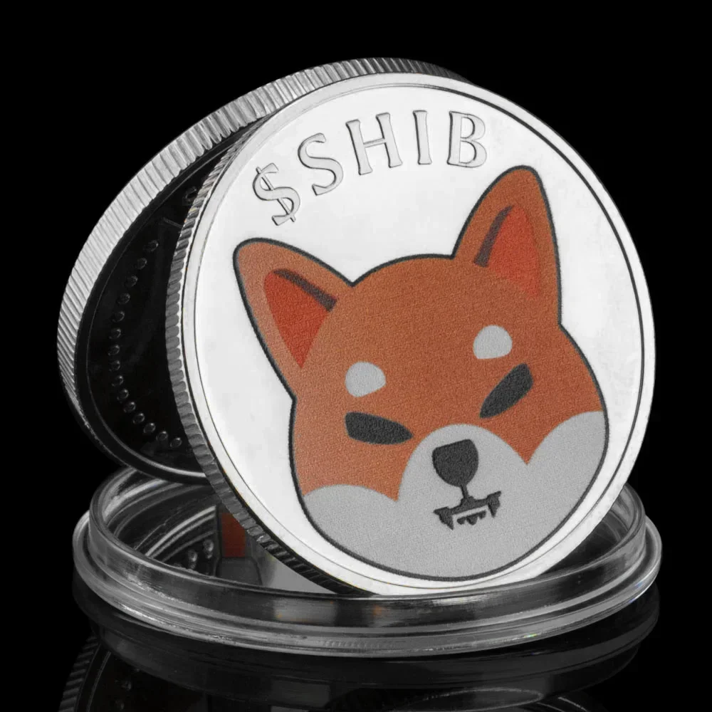 Dogecoin Killer Shiba Inu SHIB تذكارية عملة CRYPTO معدن مطلية بالذهب عملات معدنية قابلة للجمع Doge Killer هدية