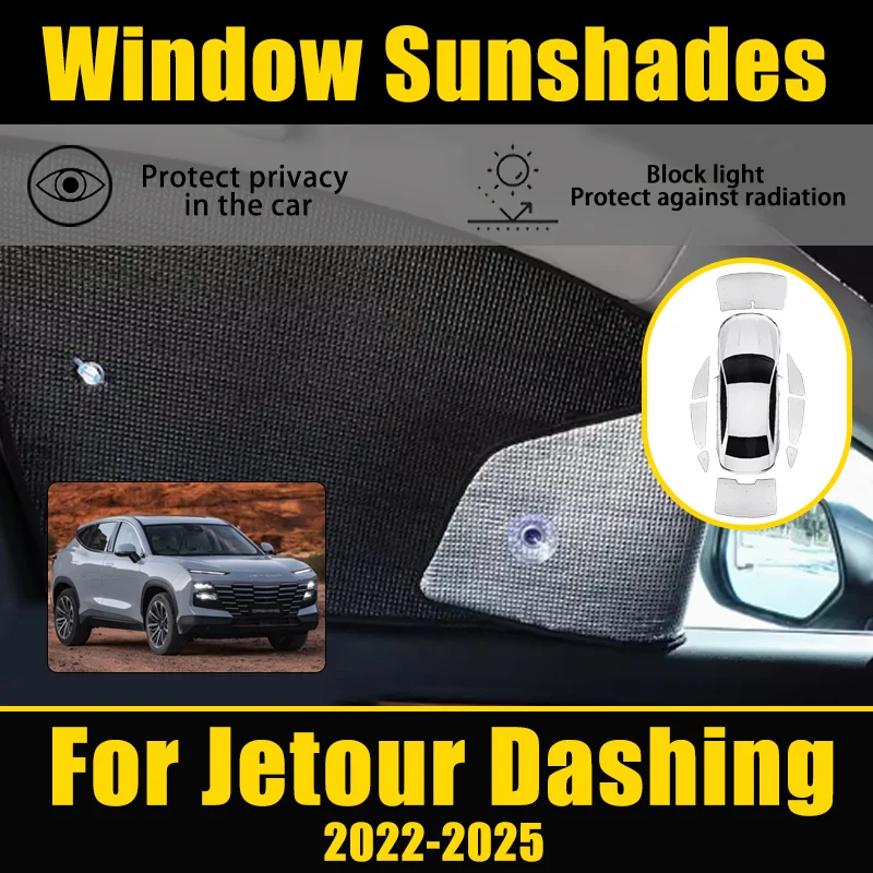 

Автомобильный солнцезащитный козырек для Jetour Dashing Soueast S06 2022 ~ 2025 2023 2024, солнцезащитный крем для окна, защита от ультрафиолета, отражатель, автомобильные аксессуары