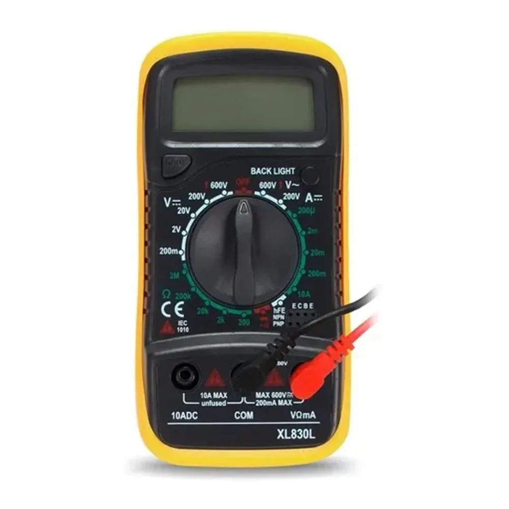 Digital LCD Multimeter XL-830L Voltmeter Ammeter AC/DC/OHM Volt Current Tester