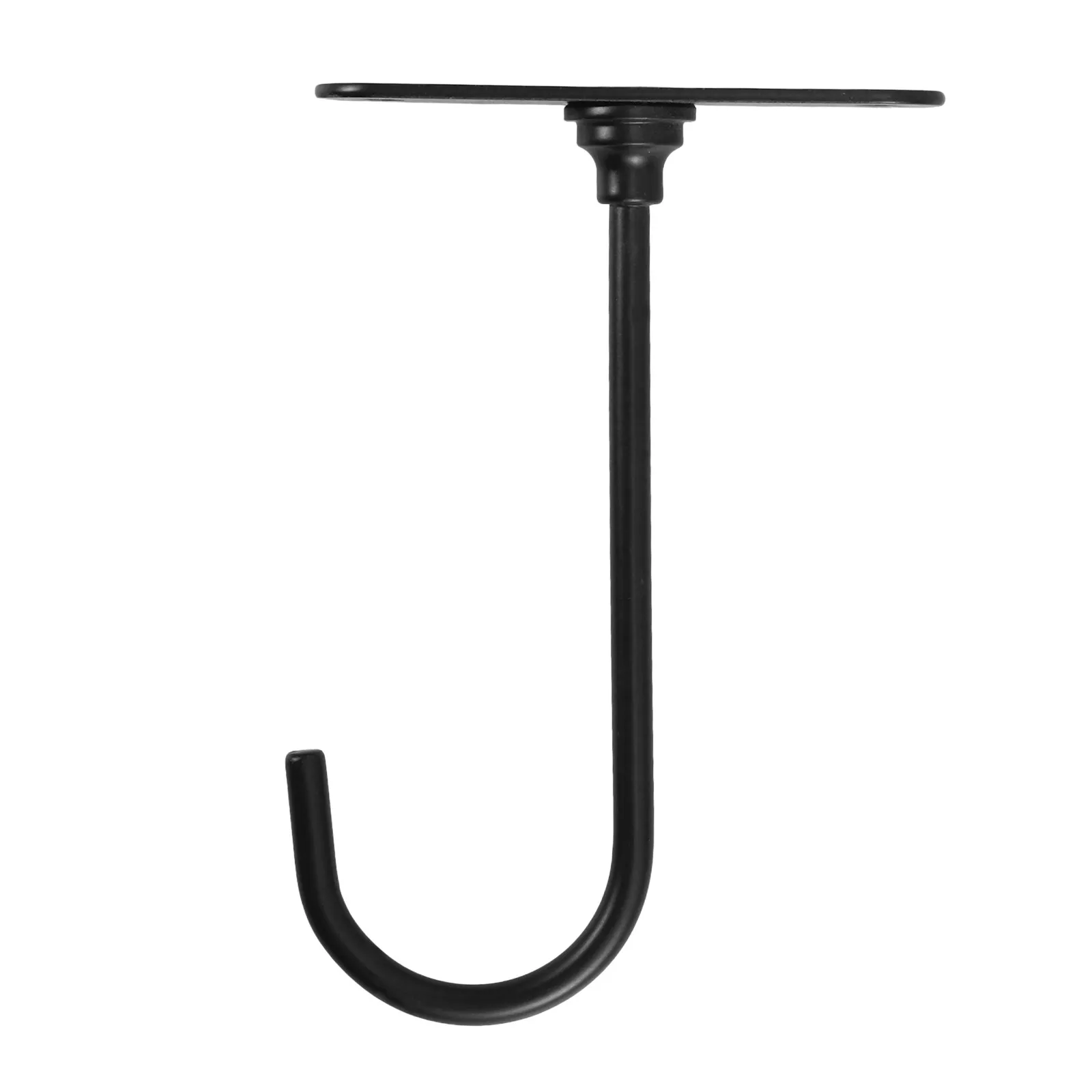 Metal Banana Hanger Under Cabinet Hook Rotating Design Kitchen Storage Holder Freshness Keeper Space Saving Fruit Hanger Rack view 6