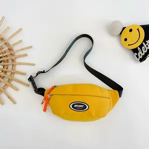 Neue Mode schöne Brustbeutel von Kindern Ein Schulter -Crossbody Fanny Diagonal Package Bag Mädchen Junge Reißverschluss Bolter Währung 8 Hauptstipendium für Vertriebsjungen - №4